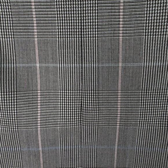 VTG 80s Pinstripe Plaid Double Breasted Classic Blazer Gilmor Gray Women’s 12 - Picture 8 of 15